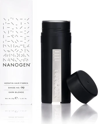 Nanogen Волокна для загущения волос темно-русый