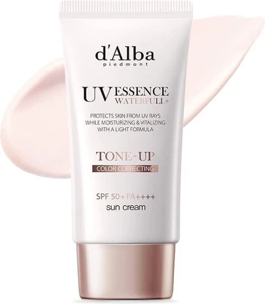 Солнцезащитный лосьон D'Alba Italian White Truffle Waterfull Tone-Up Sun Lotion SPF 50+ PA++++