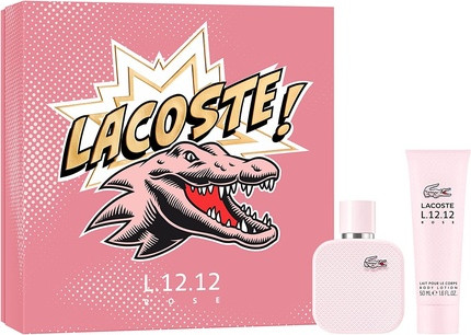 Lacoste L.12.12 Rose For Her Парфюмерный набор