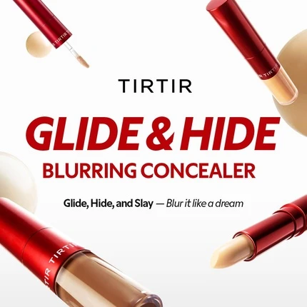 Tirtir Glide & Hide Blurring Concealer Кремовая текстура Консилер