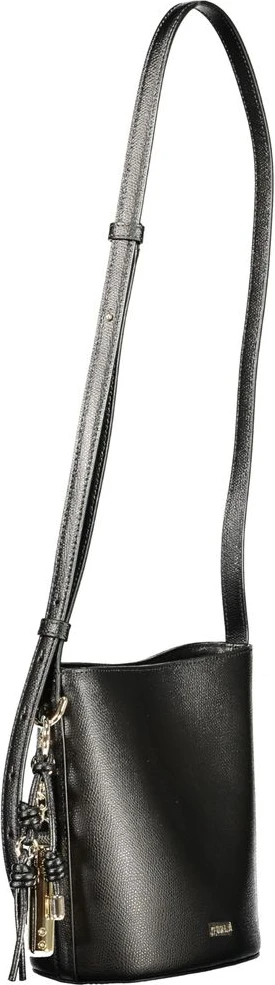 Черная кожаная сумка Furla