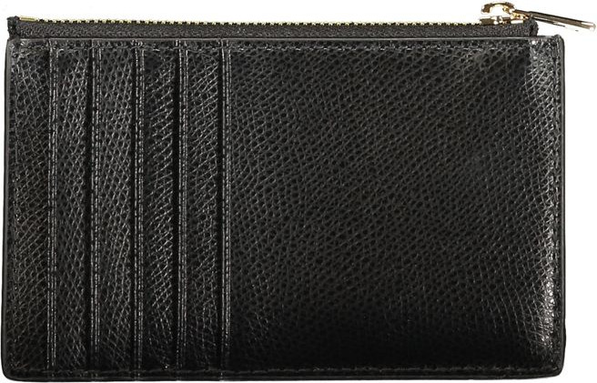 Черный кожаный кошелек Furla