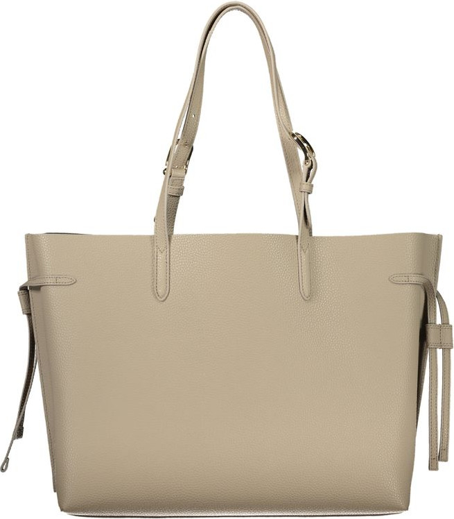 Женская сумка Furla из бежевой кожи