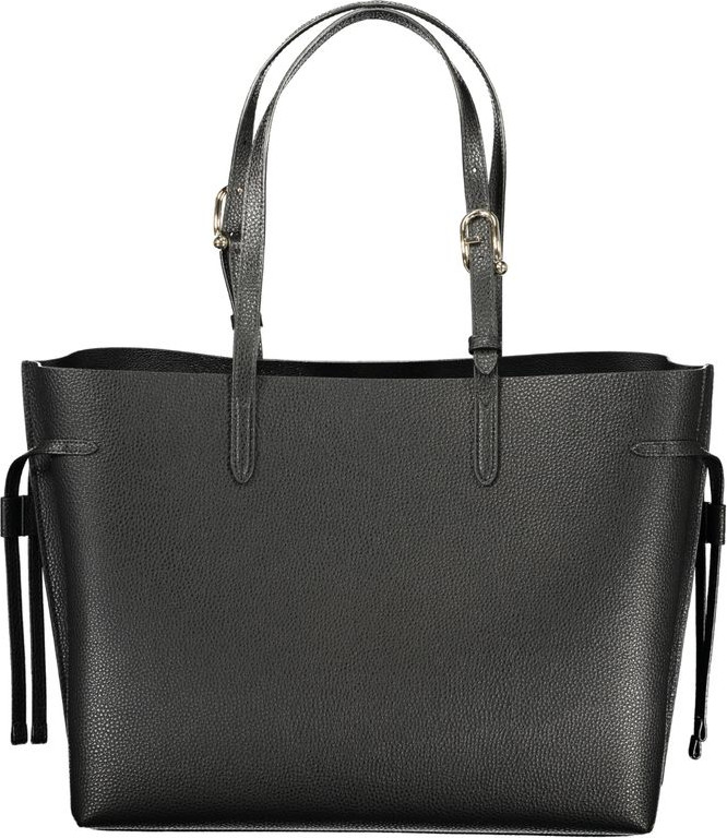 Черная кожаная сумка Furla