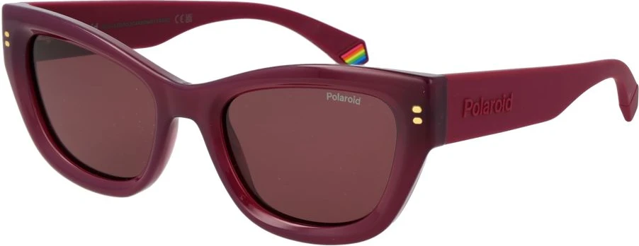 Фиолетовые солнцезащитные очки Polaroid из поликарбоната