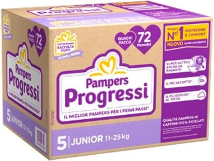 Подгузники Pampers Progress 5 Junior