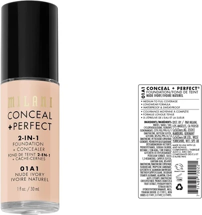 Milani Conceal + Perfect 2-in-1 Foundation