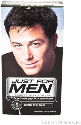 Шампунь Just For Men Натуральный Реально черный