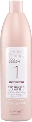 Шампунь Alfaparf Milano Keratin Therapy Lisse Design для глубокого очищения