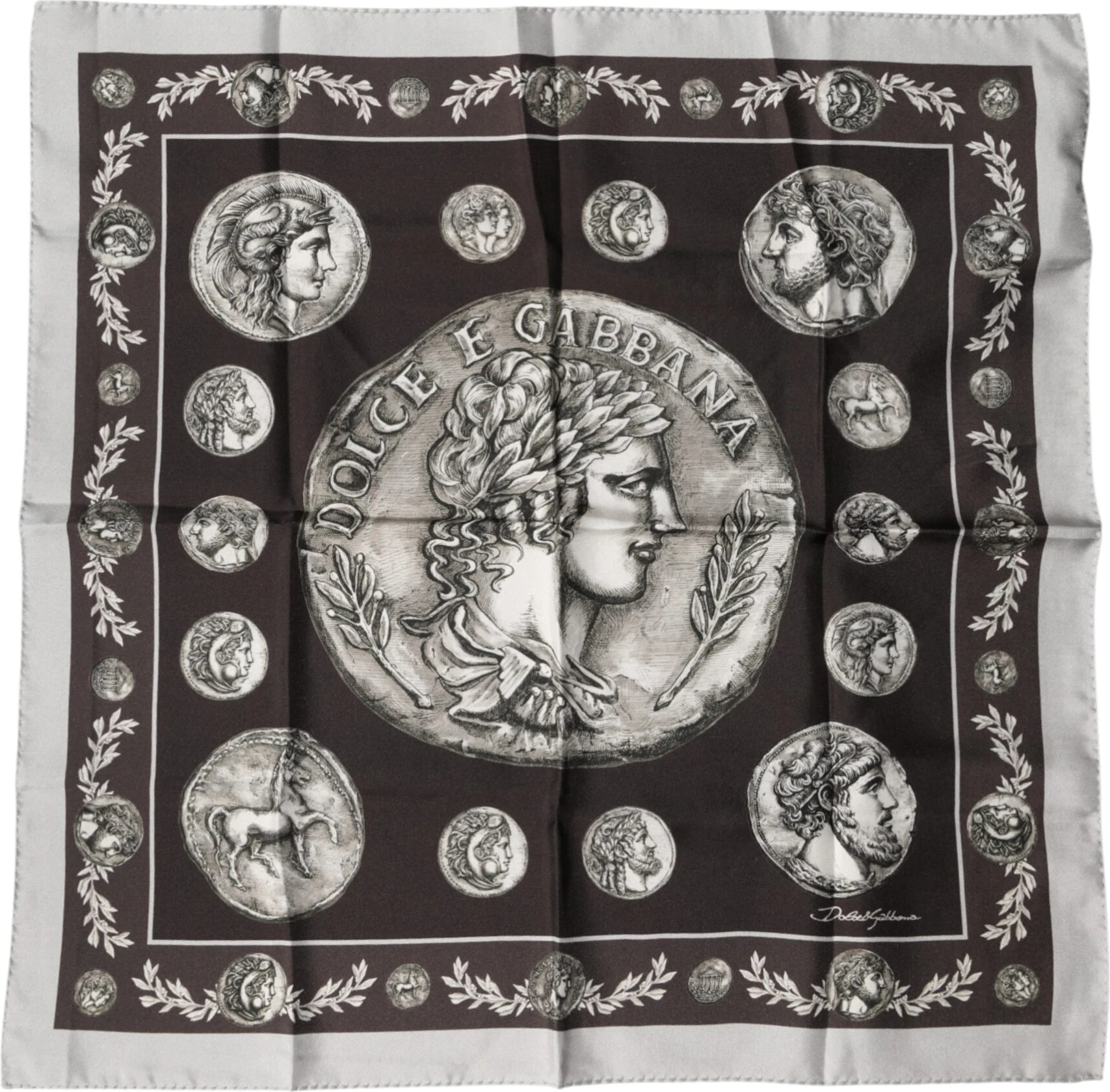Шелковый платок Foulard Dolce & Gabbana