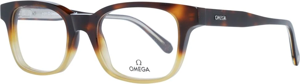 Очки Omega из коричневого пластика (оправа)