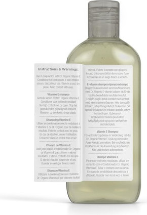 Шампунь Dr Organic с витамином E