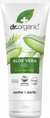 Гель Dr Organic Алоэ Вера с Чайным Деревом