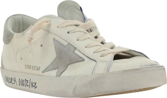 Sneakers Golden Goose White Calf Leather Bos Taurus Low Top Sneakers
