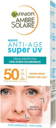 Garnier Ambre Solaire Anti-Age Super UV Защитный дневной крем SPF 50