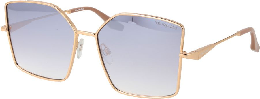 Солнцезащитные очки Trussardi из золотого металла