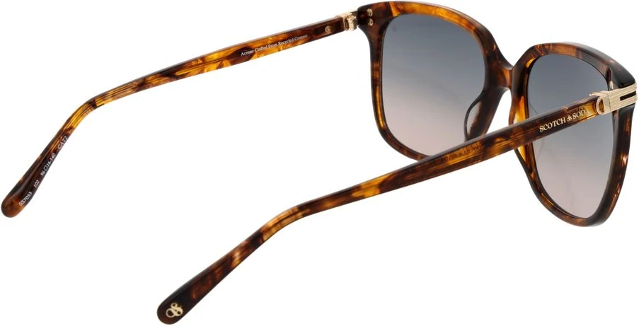 Солнцезащитные очки Scotch & Soda из коричневого ацетата