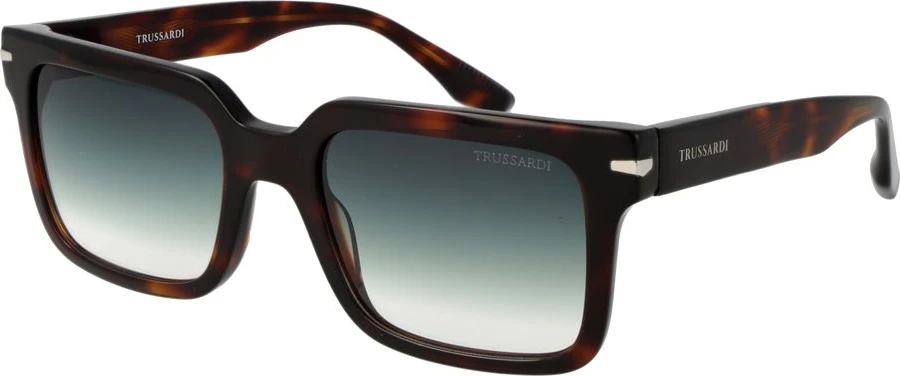 Brown Acetate Sunglasses by Trussardi