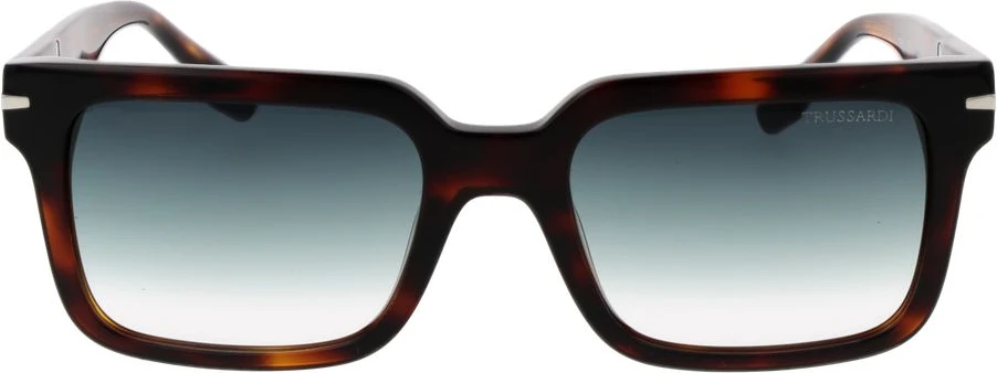 Brown Acetate Sunglasses by Trussardi