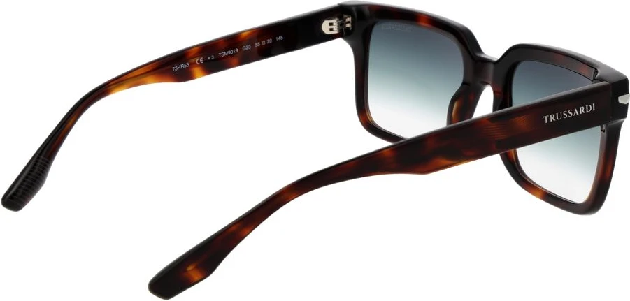 Brown Acetate Sunglasses by Trussardi