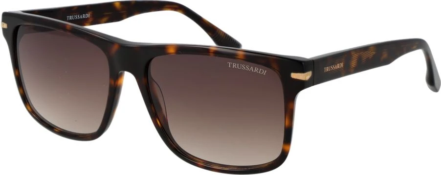 Солнцезащитные очки Trussardi из ацетата коричневые
