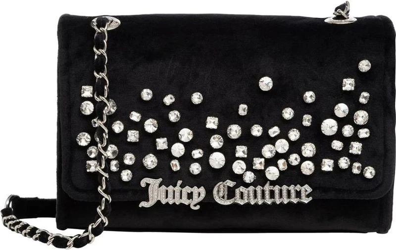Черная сумка на плечо из полиэстера Juicy Couture