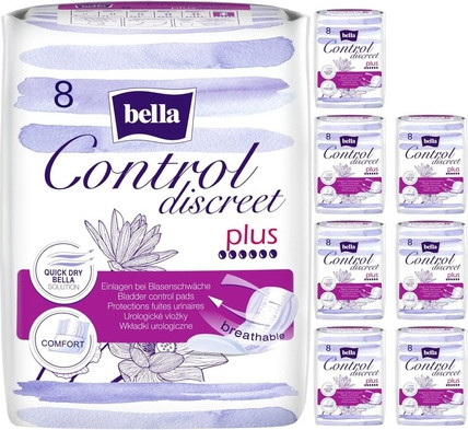 Bella Control Discreet Hygiene Pads Plus