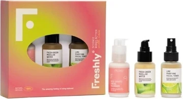 Набор для умывания Freshly Cosmetics Cleanser Trio
