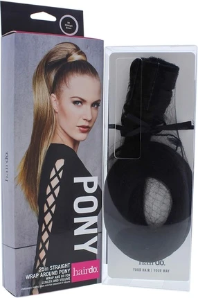 Hair Extension Hairdo Straight Wrap Around Pony