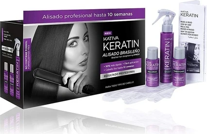 Kativa Keratin Brazilian Express Ironing Kit