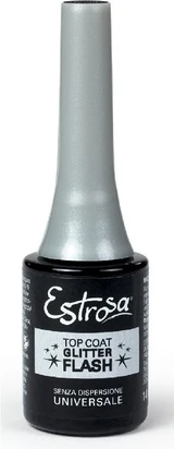 Полуперманентное топовое покрытие Estrosa Glitter Flash