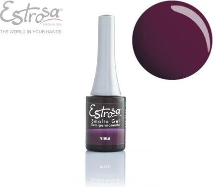 Полуперманентный гель-лак для ногтей Estrosa 7068 Purple