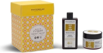 Набор для ритуала по уходу за телом Phytorelax с аргановым маслом