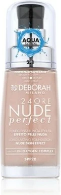 Тональная основа Deborah Milano 24 Ore Nude Perfect