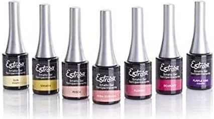 Гель-лак для ногтей Estrosa Pink Bon Bon Metallic