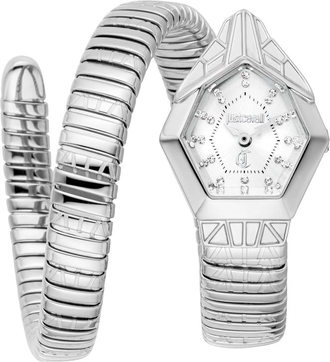 Серые часы Just Cavalli из нержавеющей стали