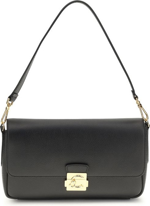 Сумка на плечо Coccinelle Black Calf Leather Bos Taurus