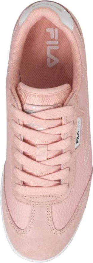Кроссовки Fila низкие кожаные розовые