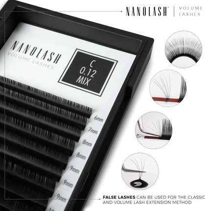 Накладные ресницы Nanolash Volume Lashes