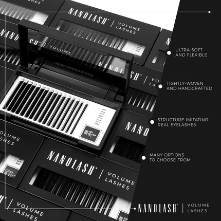 Объёмные ресницы Nanolash