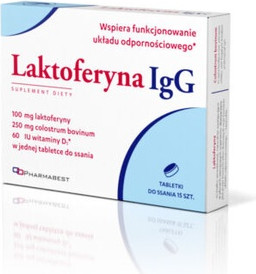 Pharmabest Лактоферрин IgG 15 пастилок