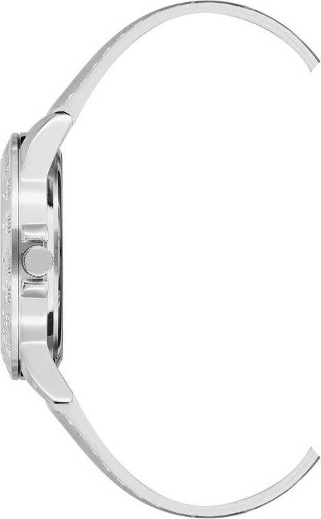 Серебряные пластиковые часы Juicy Couture