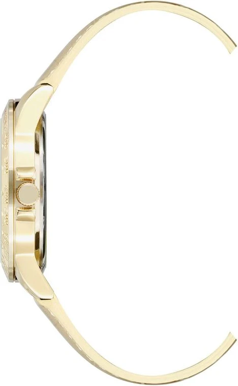 Золотые пластиковые часы Juicy Couture