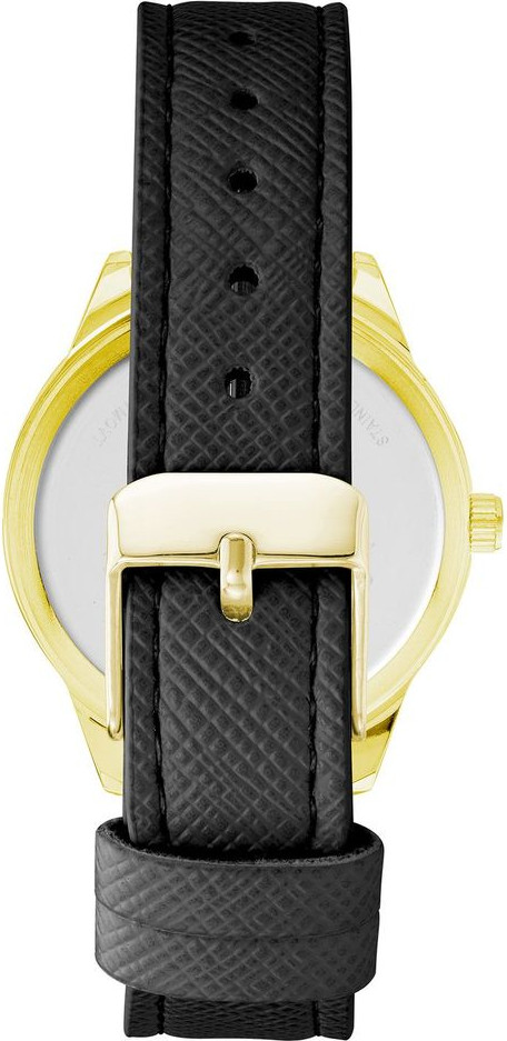 Черные пластиковые часы Juicy Couture
