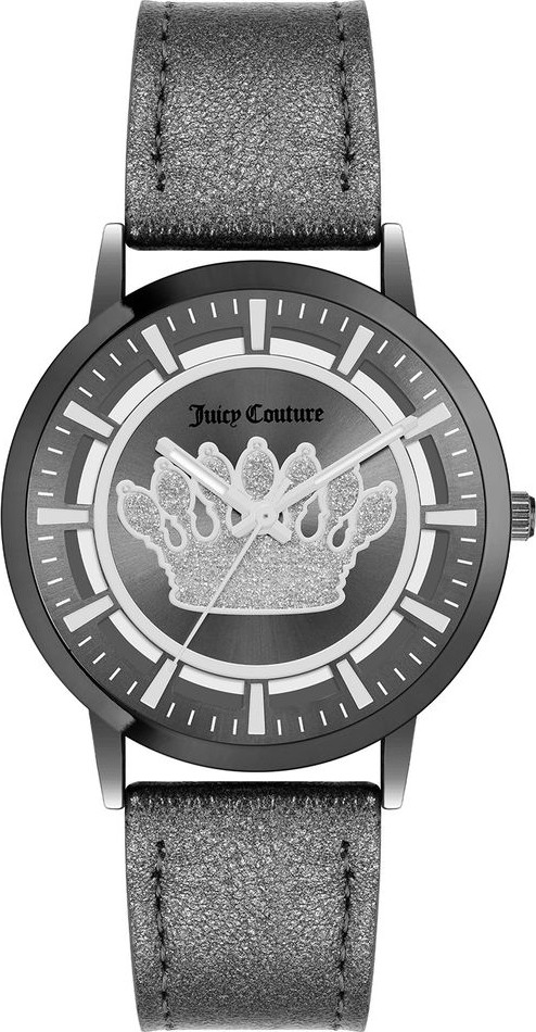 Часы Juicy Couture серые пластиковые вечерние