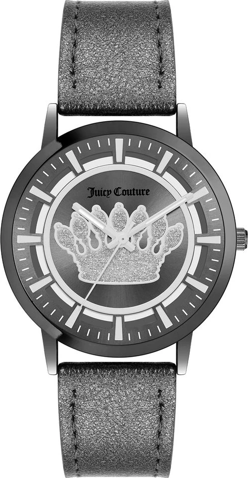 Часы Juicy Couture серые пластиковые вечерние