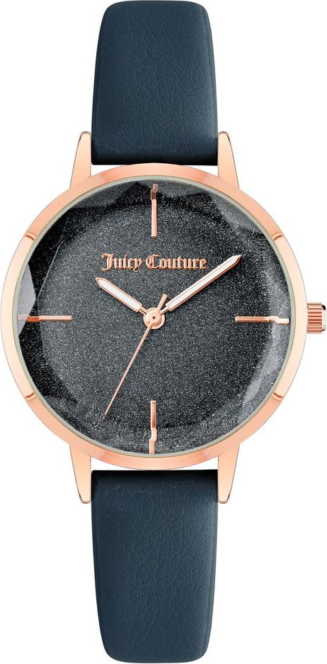 Синие пластиковые часы Juicy Couture