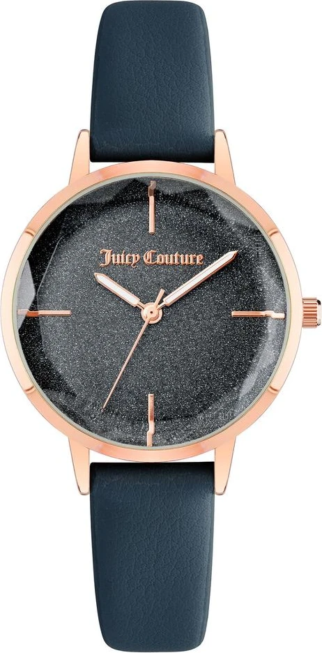 Синие пластиковые часы Juicy Couture