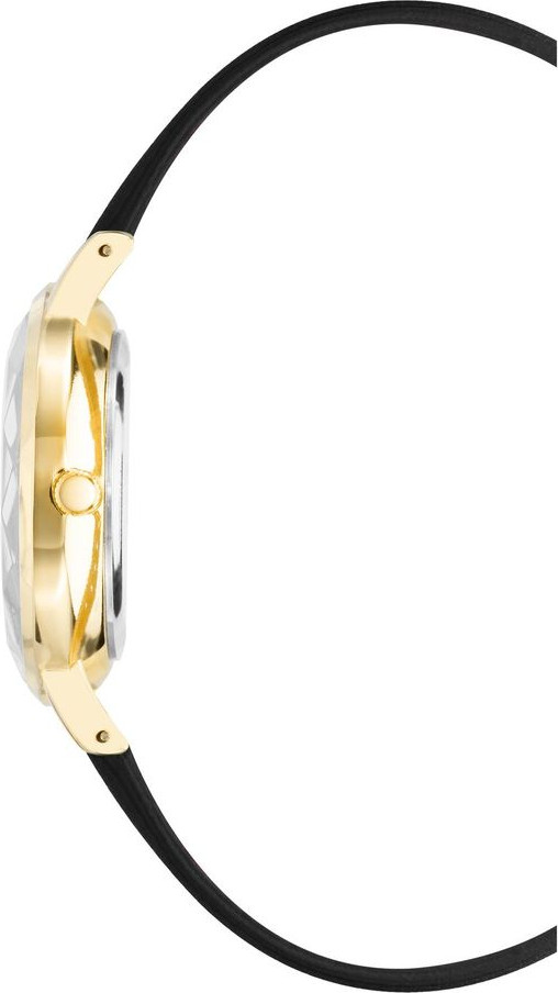 Черные пластиковые часы Juicy Couture