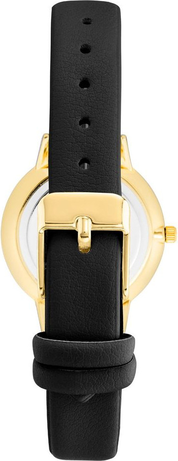 Черные пластиковые часы Juicy Couture